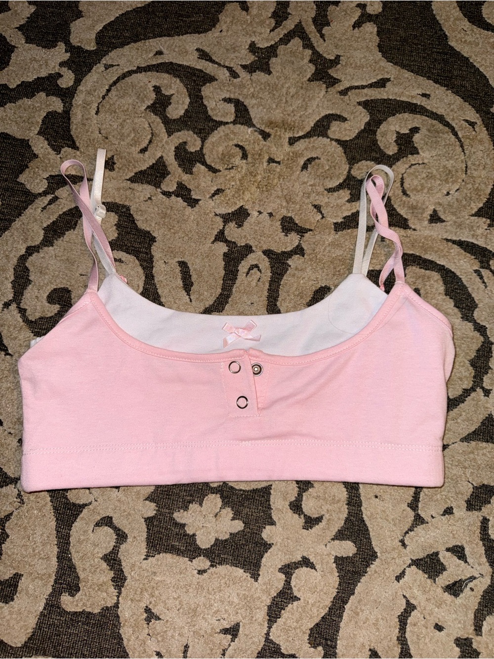 Light Pink Cotton Bralette Top